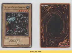 Stone Ogre Grotto Unlimited YuGiOh Magic Ruler Booster #MRL-058 2002 READ 1a1 - Image 3