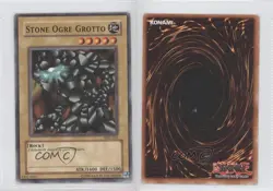 Stone Ogre Grotto Unlimited YuGiOh Magic Ruler Booster #MRL-058 2002 e6m - Image 3
