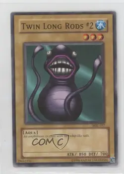 Twin Long Rods #2 Unlimited YuGiOh Magic Ruler Booster #MRL-057 2002 0kb5 - Image 1