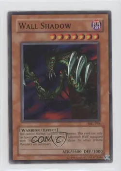 Wall Shadow Unlimited YuGiOh Magic Ruler Booster #MRL-056 2002 0xr2 - Image 1