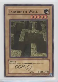 Labyrinth Wall Unlimited YuGiOh Magic Ruler Booster #MRL-055 2002 0po4 - Image 1