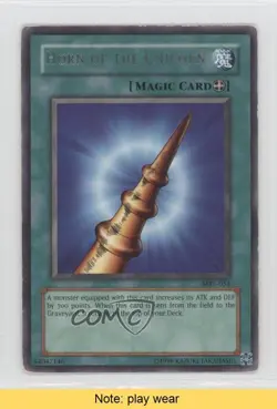 Horn of the Unicorn Unlimited YuGiOh Magic Ruler Booster #MRL-054 2002 READ 0j6 - Image 1
