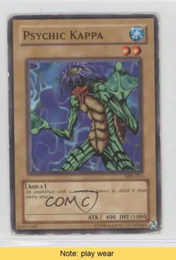 Psychic Kappa Unlimited YuGiOh Magic Ruler Booster #MRL-053 2002 READ 1a1 - Image 1