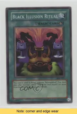 Black Illusion Ritual Unlimited YuGiOh Magic Ruler Booster #MRL-051 READ 0c6 - Image 1