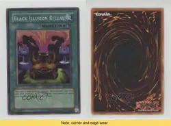 Black Illusion Ritual Unlimited YuGiOh Magic Ruler Booster #MRL-051 READ 0c6 - Image 3
