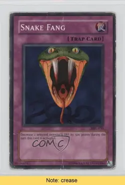 Snake Fang Unlimited YuGiOh Magic Ruler Booster #MRL-050 2002 READ 2u3 - Image 1