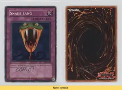 Snake Fang Unlimited YuGiOh Magic Ruler Booster #MRL-050 2002 READ 2u3 - Image 3