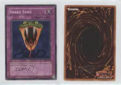 Snake Fang Unlimited YuGiOh Magic Ruler Booster #MRL-050 2002 0xr2 - Image 3