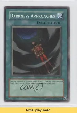 Darkness Approaches Unlimited YuGiOh Magic Ruler Booster #MRL-040 2002 READ 1a1 - Image 1