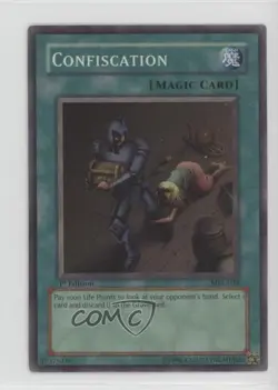 Confiscation Unlimited YuGiOh Magic Ruler Booster #MRL-038 2002 0u5r - Image 1
