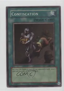 Confiscation Unlimited YuGiOh Magic Ruler Booster #MRL-038 2002 16f0 - Image 1