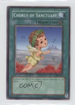 Chorus of Sanctuary Unlimited YuGiOh Magic Ruler Booster #MRL-037 2002 0xr2 - Image 1