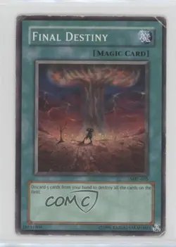 Final Destiny Unlimited YuGiOh Magic Ruler Booster #MRL-035 2002 n3t - Image 1