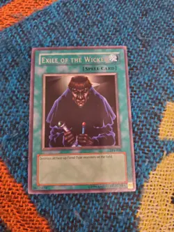 Exile of the Wicked - Yugioh Tournament Pack 4 - Rare - TP4-008 - LP - Image 1