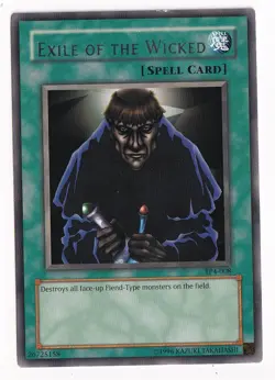 Exile of the Wicked - Yugioh Tournament Pack 4 - Rare - TP4-008 - LP - Image 1