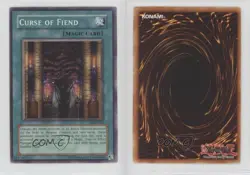 Curse of Fiend Unlimited YuGiOh Magic Ruler Booster #MRL-032 2002 g0d - Image 3