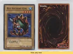 Red Archery Girl Unlimited YuGiOh Magic Ruler Booster #MRL-030 2002 READ 2u3 - Image 3