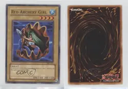 Red Archery Girl Unlimited YuGiOh Magic Ruler Booster #MRL-030 2002 0xr2 - Image 3