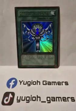 YUGIOH MONSTER REBORN ULTRA LOB-118 1ST EDITION ULTRA LIGHT PLAYED - Image 1