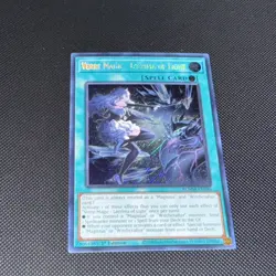 Yugioh! TCG Verre Magic - Lacrima Of Light NM Secret Rare BLMM-EN046 - Image 1