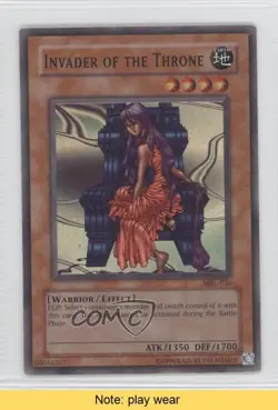 Invader of the Throne Unlimited YuGiOh Magic Ruler Booster #MRL-026 READ 0b5 - Image 1