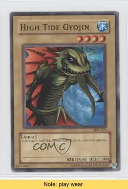 High Tide Gyojin Unlimited YuGiOh Magic Ruler Booster #MRL-025 2002 READ 1a1 - Image 1