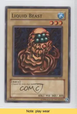 Liquid Beast Unlimited YuGiOh Magic Ruler Booster #MRL-023 2002 READ 1a1 - Image 1