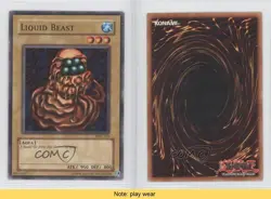 Liquid Beast Unlimited YuGiOh Magic Ruler Booster #MRL-023 2002 READ 1a1 - Image 3