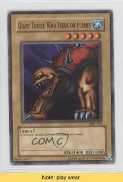 Giant Turtle Who Feeds on Flames Unlimited YuGiOh Magic Ruler Booster READ 1a1 - Image 1