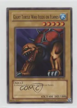 Giant Turtle Who Feeds on Flames Unlimited YuGiOh Magic Ruler Booster 2002 to3 - Image 1