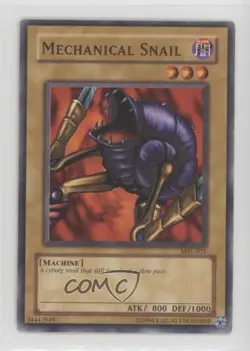 Mechanical Snail Unlimited YuGiOh Magic Ruler Booster #MRL-021 2002 11pj - Image 1