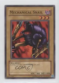 Mechanical Snail Unlimited YuGiOh Magic Ruler Booster #MRL-021 2002 0xr2 - Image 1