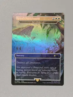 MTG x FINAL FANTASY SECRET LAIR - SPIRA'S PUNISHMENT #1858 RAINBOW FOIL - Image 1