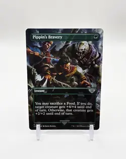 Pippin's Bravery Common MTG Lord Of The Rings - Tales Of Middle Earth 414 - Image 1