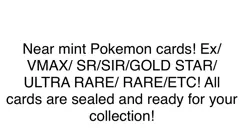 Pokemon Card Lot 100 OFFICIAL TCG Cards + Ultra Rare | VMAX VSTAR V or EX! - Image 3