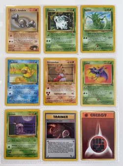 Pokemon Card Binder Collection - Vintage Card Lot | 1999-2000 WOTC Rare/Uncommon - Image 1