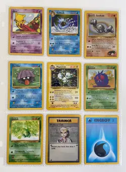 Pokemon Card Binder Collection - Vintage Card Lot | 1999-2000 WOTC Rare/Uncommon - Image 1