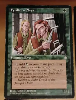 Mtg EDH COMMANDER 6 Card Mana Elf Lot LLANOWAR, Fyndhorn, Quirion Elves - Image 2