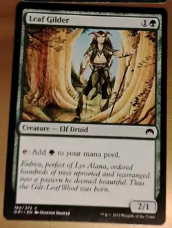 Mtg EDH COMMANDER 6 Card Mana Elf Lot LLANOWAR, Fyndhorn, Quirion Elves - Image 5