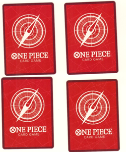 Set Of 4 Rob Lucci CP0 OP07-079 One Piece Trading Card - Image 2