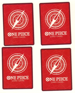 Set Of 4 Rob Lucci CP0 OP07-079 One Piece Trading Card - Image 4