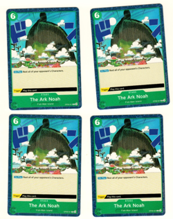 Set Of 4 The Ark Noah OP06-041 One Piece Trading Card - Image 1