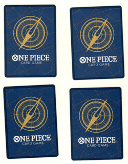 Set Of 4 Gasparde OP06-005 One Piece Trading Card - Image 4