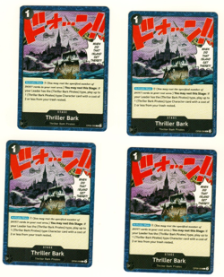 Set Of 4 Thriller Bark OP06-098 One Piece Trading Card - Image 1