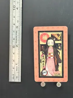 Tanjiro Nezuko Kamado Demon Slayer Kimetsu no Yaiba Plastic Card Japanese KOGUM - Image 2