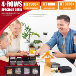 MTG Commander Deck Box 3200+Trading Card Storage Box TCG Deck Case with Display - Image 2