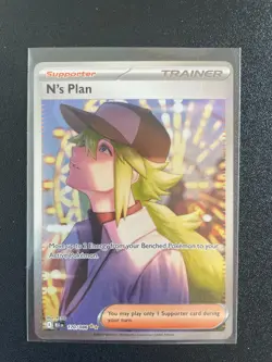 N's Plan SAR 170/086 sv11B English Pokemon Card Black Bolt - Image 1