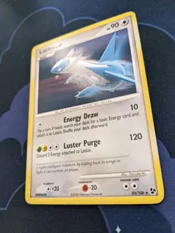 Latios LV.47 23/106 Pokemon Card Non Holo Rare DP Great Encounters Pokemon TCG - Image 2