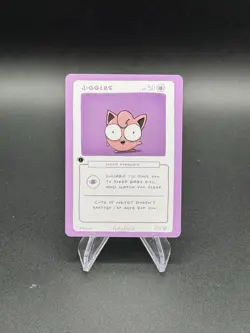 Pokederp 2 1st Edition Jiggles - Jigglypuff 20/38 Custom Derpy Card - Image 1