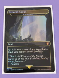 MTG: The Lord of the Rings: Henneth Annun - Reflecting Pool Foil #0373 Mythic NM - Image 1